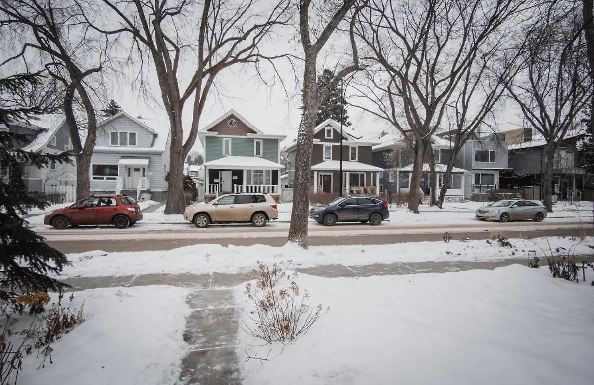 Downtown Kingbed 4Br Fireplace Bikelane Edmonton 0*,